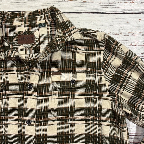 Orvis Oversized Plaid Flannel Shirt Jacket Shacket - Picture 4 of 8
